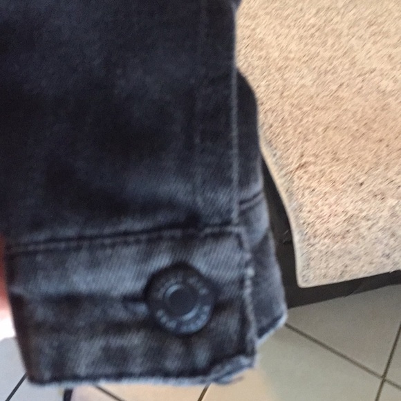 Black denim jacket - Picture 6 of 7